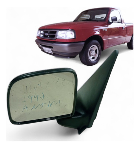 Espelho Retrovisor Lado Esquerdo Ford Ranger 1997
