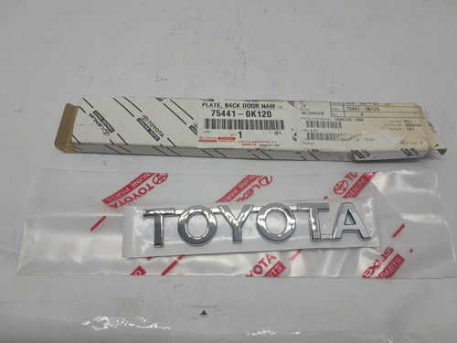 Emblema Tampa Traseira Toyota Hilux Sw4 16/20 754410k120