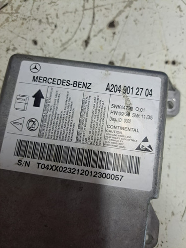 Modulo Impacto Colisão Acionado Mercedes C180 2012 2013 