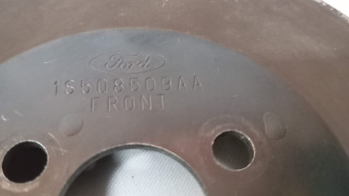 Polia Bomba D'água Ford Ka Fiesta 07/13 1s508509aa N89