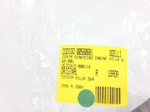 Coxim Dianteiro Cabine Hilux Sw4 96/04 (681)