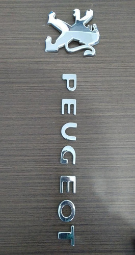 Emblema Logotipo Original  Peugeot Todos Anos