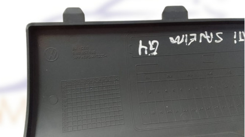 Tampa Caixa Fusiveis Painel Gol G4 Cinza Antracite. 23156
