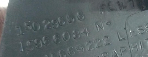 Acabamento Coluna Inferior Traseira Direita Gm Blazer 95/11