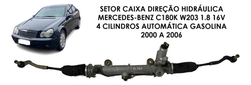 Setor Caixa Direção Hidráulica C180k 1.8 16v 4c 00/06 Usado