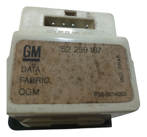 Relógio Digital Horas Gm Monza Opala 1988 A 1992 (ap) Cxf 89