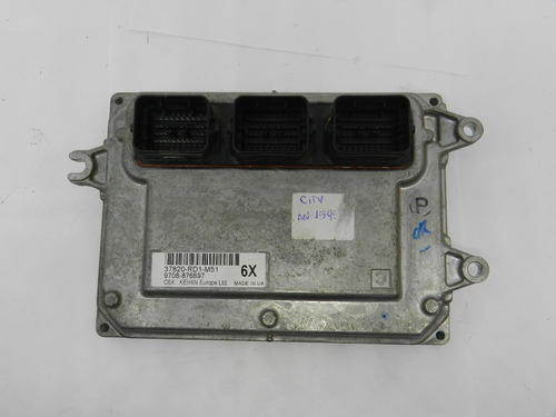 Modulo Injeção Honda City 1.5 Automático Flex 37820rd1m51 6x