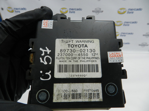 Módulo Central Alarme Toyota Corolla 09/14 8973002130