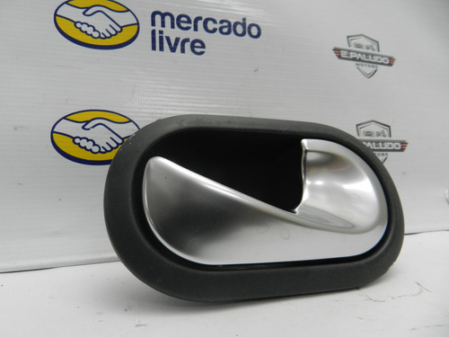 Maçaneta Interna Lado Direito Prateada Renault Megane 06/13