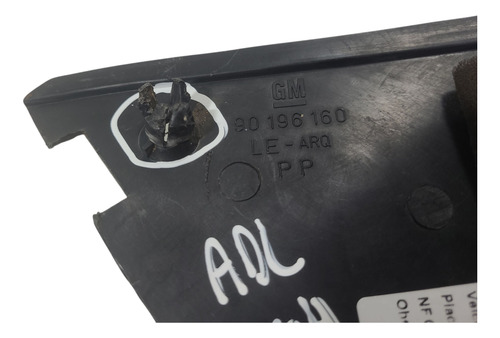 Moldura Soleira Esquerda Gm Kadett Sl 1990 (al) Com Detalhe