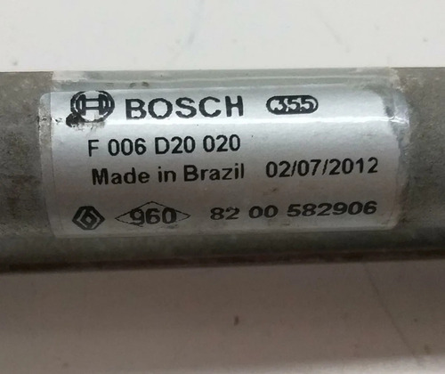 Motor Limpador Parabrisa Renault Duster 2012 F006d20020