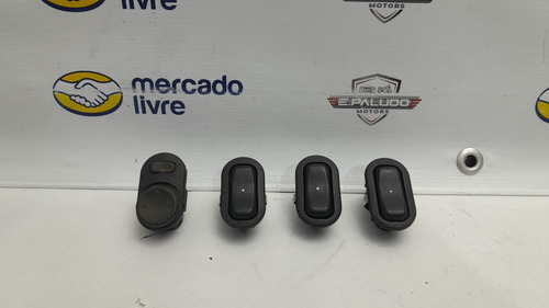 Kit Botão Vidro Elétrico Zafira Astra Vectra Corsa Montana