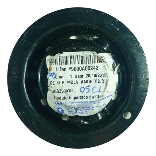 Arruela Base Superior Mola Amortecedor Dianteiro Lifan 530