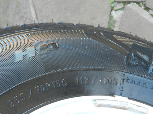 Roda Com Pneu 255/70r15 Toyota Hilux 2005 A 2009 113501a