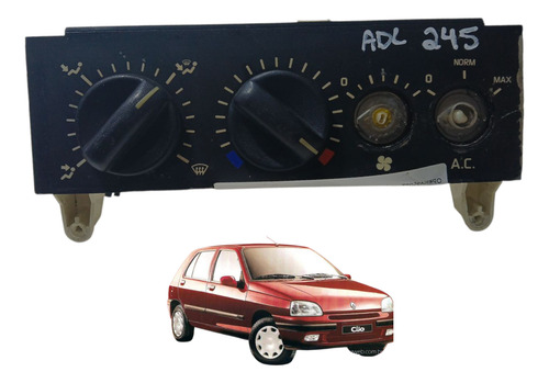 Comando Ar Condicionado Renault Clio 1999 Com Detalhe (ap)