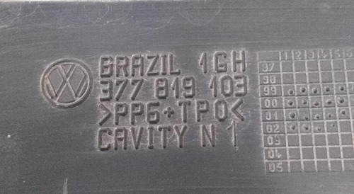 Tampa Cobertura Bateria Vw Gol Parati G2 G3 G4 377819103