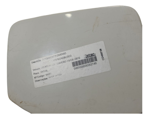 Portinhola Tanque Combustível Vw Saveiro G7 2019 (al)
