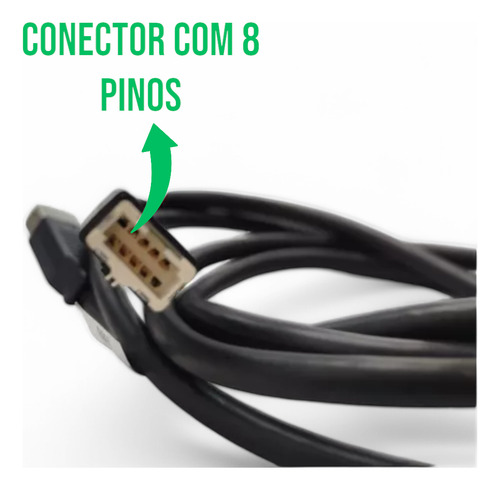 Cabo Auxiliar Usb Entrada Do Rádio Lifan X60 2018 2019