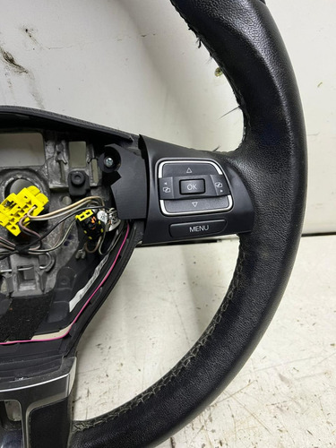 Volante Direção Com Comando Vw Polo 2009 2013 2014 Original