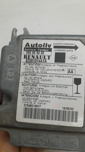 Módulo Impacto Central Renault Scenic 2001 A 2008