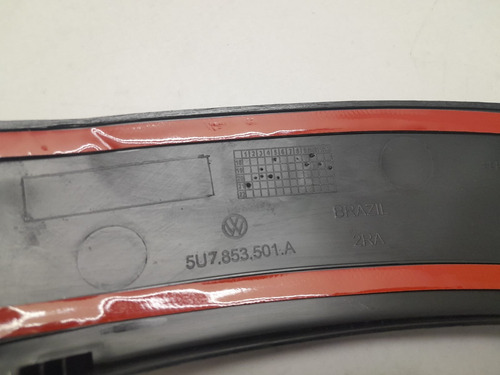 Moldura Para-lama Dianteiro Esquerdo Vw Saveiro G5 G6 08/16