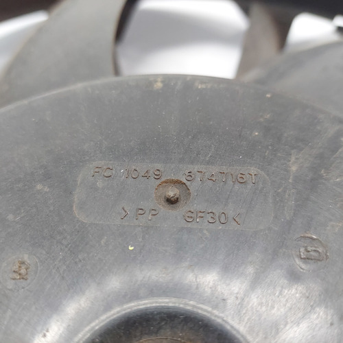 Ventoinha Eletro Ventilador 307 1.6 16v Gasolina Até 2008