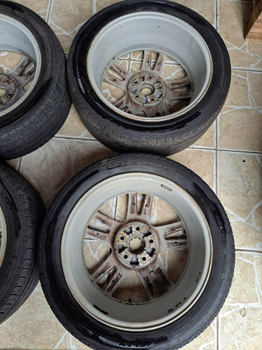 Jogo Roda Liga Aro 17 5x114 Hyundai I30 2011 2012 Sem Pneus