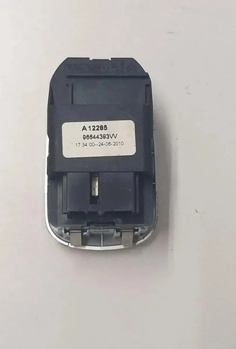 Botão Comando Vidro Elétrico Traseiro Peugeot 207 9664433vv