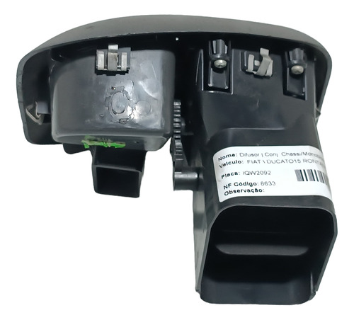 Difusor Ar Central Ducato 2006 2017 Boxer Jumper Detalhe