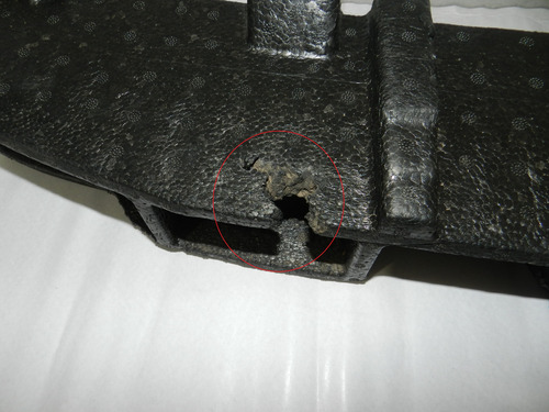 Isopor Absorvedor Impacto Dianteiro Kicks 16/21 Com Detalhe