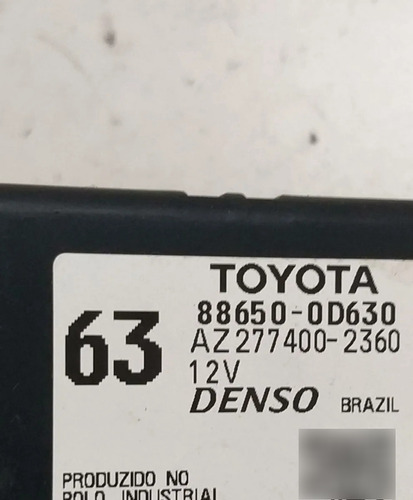 Modulo Ar Condicionado Toyota Etios 2017 2018 886500d630
