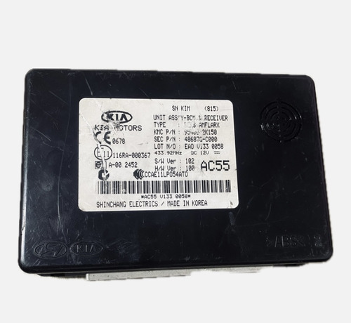 Módulo Conforto Kia Soul 12 A 14 954002k150