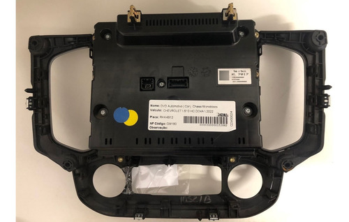 Radio Multimídia Gm S10 High Country 2022 - 84717017