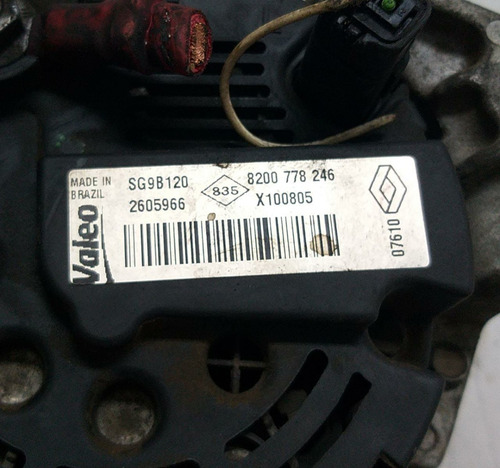 Alternador Renault Logan Sandero 2008 A 2014 8200778246