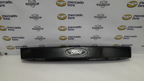 Moldura Frio Acabamento Tampa Traseira Luz Placa Ka 08/13