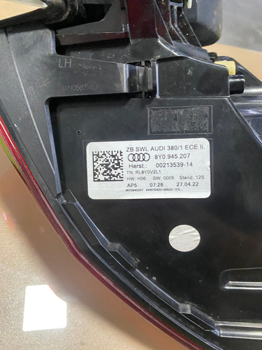Sinaleira Canto Esquerda Audi A3 Sedan 2022