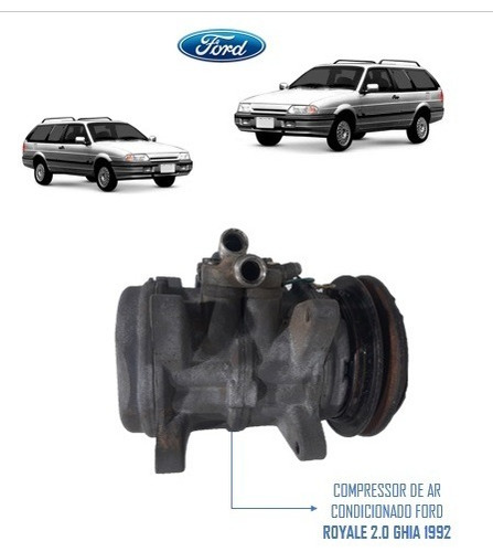 Compressor Ar Condicionado Ap 2.0 Versailles Royale 1992