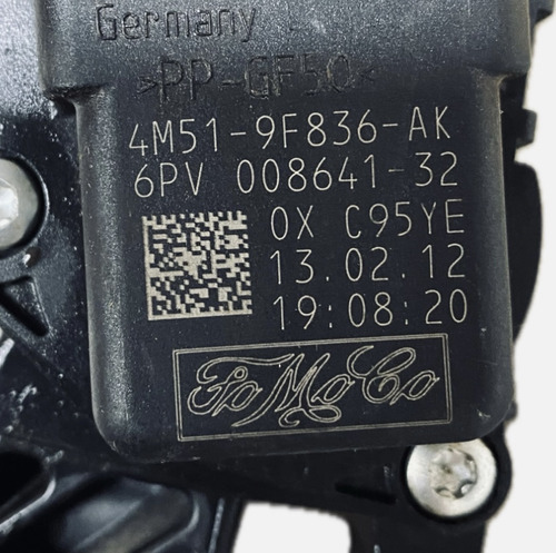 Pedal Acelerador Ford Ka Focus 09 A 13 4m519f836ak