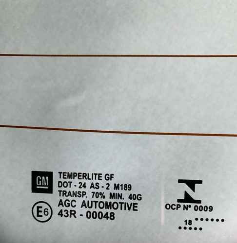 Vidro Vigia Gm Cobalt Térmico 12 13 14 15 16 17 18 19 Origin