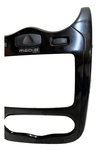 Moldura Rádio Central Painel Sandero 2011 2012 2013 2014