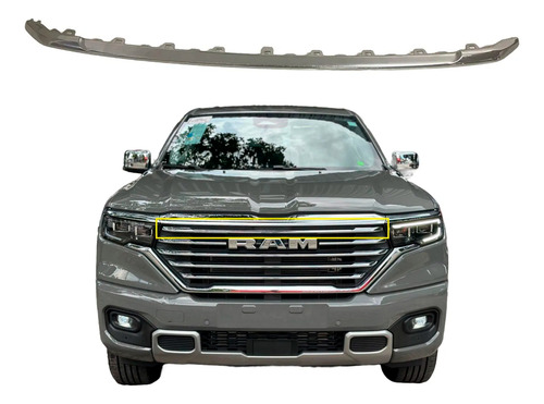 Friso Cromado Superior Grade Frontal Rampage Laramie 2024