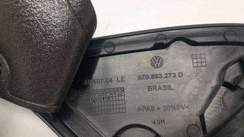 Moldura Acab Externo Retrovisor Esquerdo Fox Spacefox 10/14