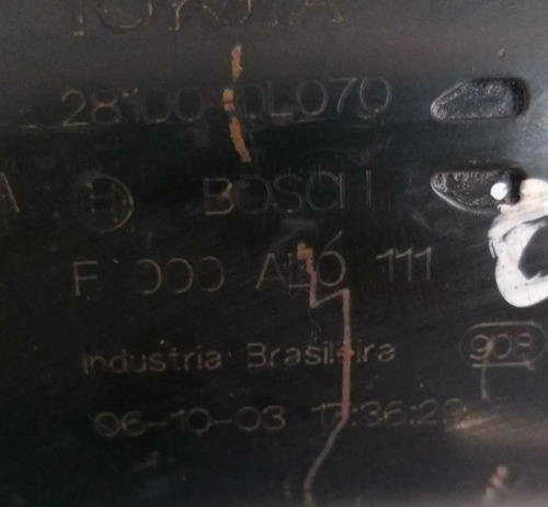 Motor Partida Toyota Hilux 3.0 Manual 2005 A 2011 F000al0111
