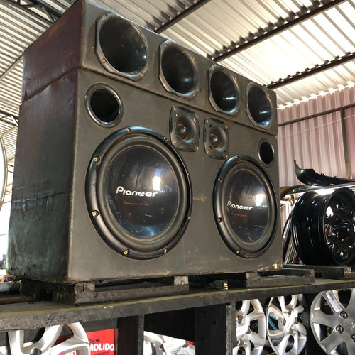 Caixa De Som Automotiva Subwoofer Pioneer Cotar Frete