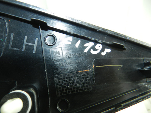 Acabamento Externo Retrovisor Esquerdo Gm Onix Prisma 17/19