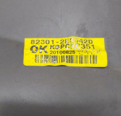 Forro Dianteira Esquerda Hyundai Tucson 05/16 Com Detalhe
