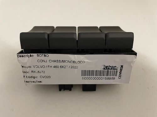 Comando Botão Trava Vidro Fh 460 2022 - 22026373