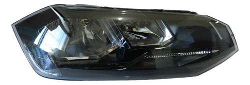 Farol Direito Friso Cromado Vw Polo Virtus 17/21 C/ Detalhe