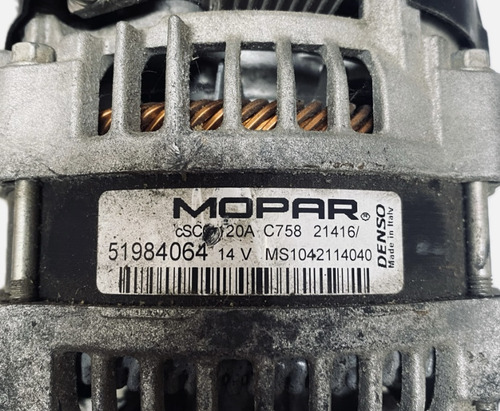 Alternador Fiat Mobi Argo Cronos Uno 3cc 17 A 22 51984064