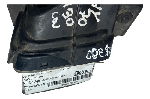 Farol Esquerdo Milha Hyundai I30 2009 2010 2011 2012